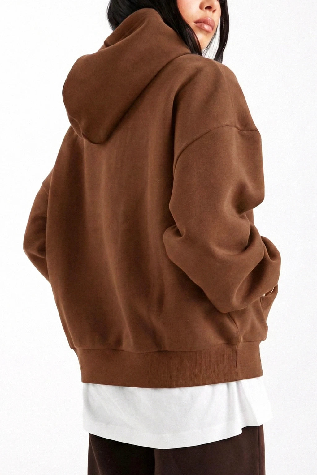 Lowkey Brown Hoodie